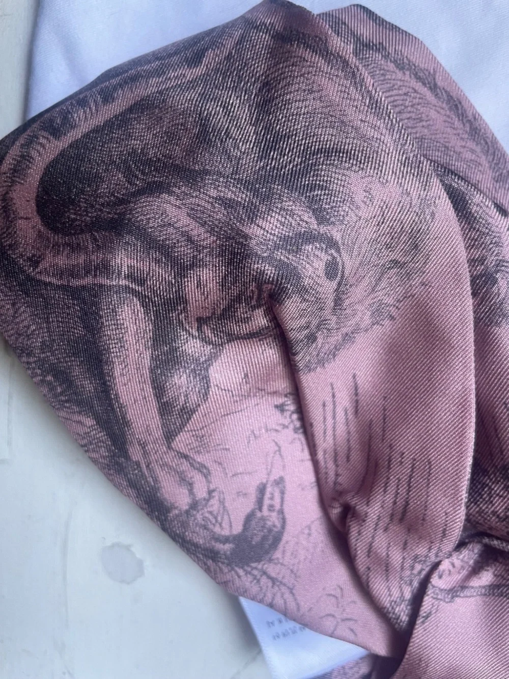 Silk headband Dior